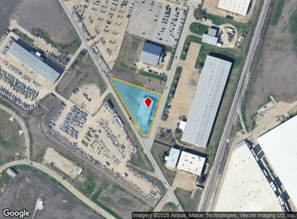 100 Singleton Rd, Waxahachie, TX Parcel Map