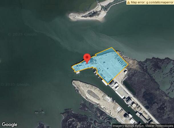  1295 N Stingaree Dr, Port Bolivar, TX Parcel Map