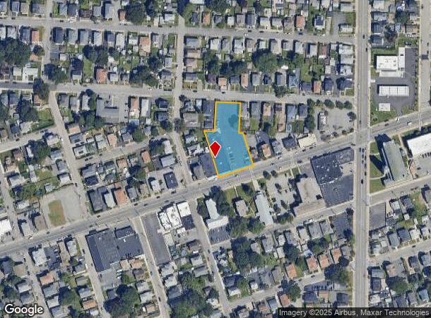  700 Central Ave, Pawtucket, RI Parcel Map