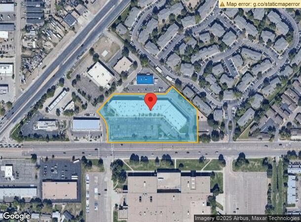  4438 Barnes Rd, Colorado Springs, CO Parcel Map