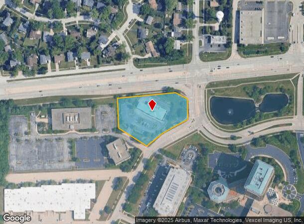  2205 Butterfield Rd, Downers Grove, IL Parcel Map