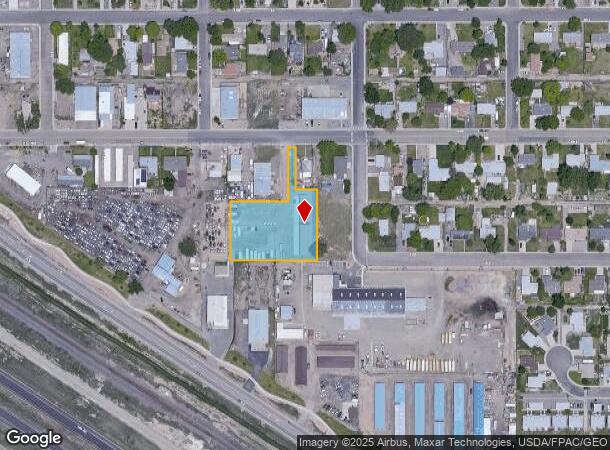 836 E Grand Ave, Fruita, CO Parcel Map