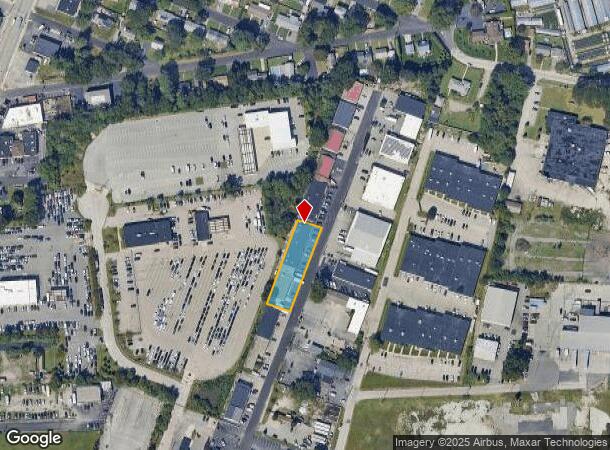 61 Dewey Ave, Warwick, RI Parcel Map