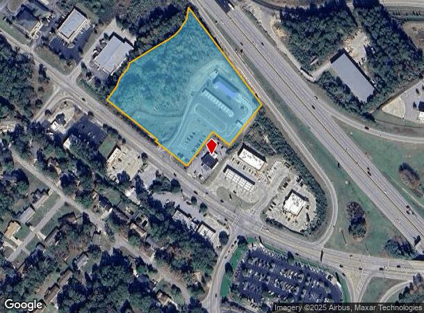  7718 Broad River Rd, Irmo, SC Parcel Map