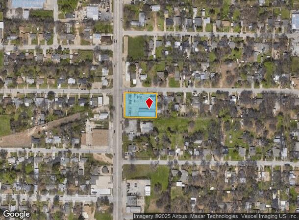 2108 N Beach St, Fort Worth, TX Parcel Map