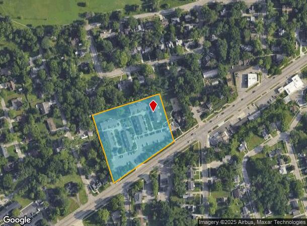  936 W Michigan Ave, Ypsilanti, MI Parcel Map