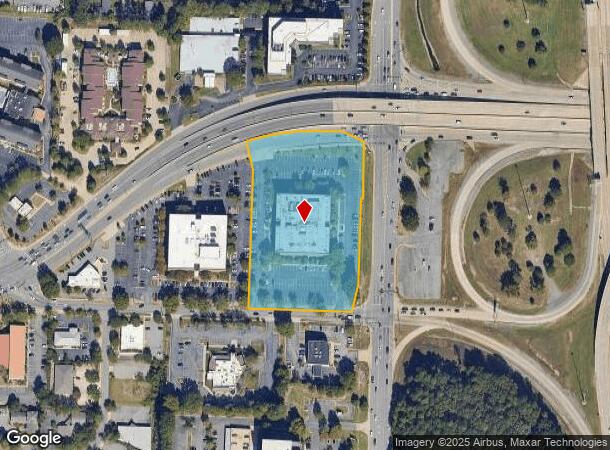 650 S Shackleford Rd, Little Rock, AR Parcel Map