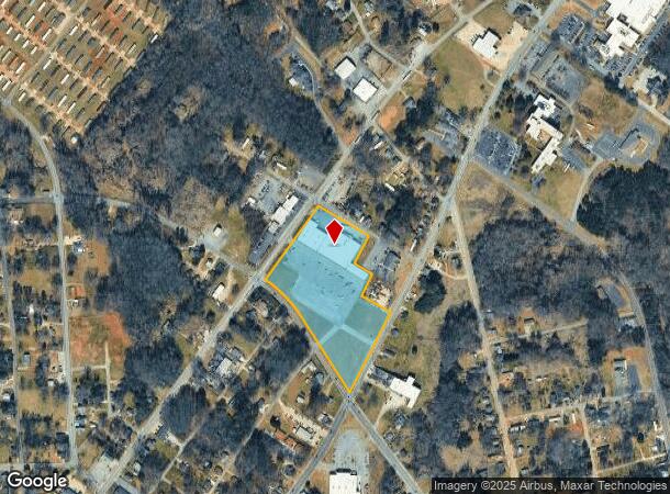 210 W 3Rd Ave, Gaffney, SC Parcel Map