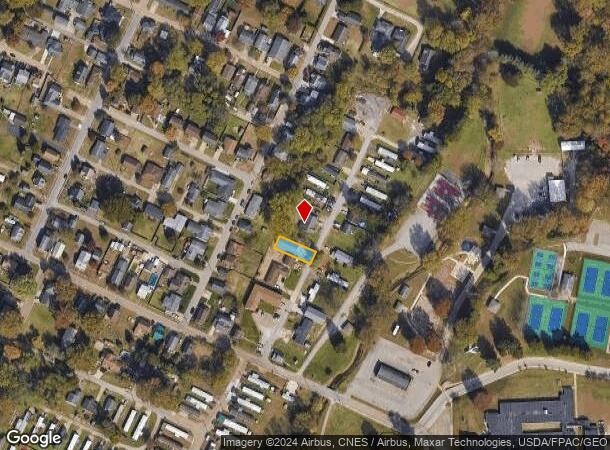  3503 12Th Ave, Vienna, WV Parcel Map