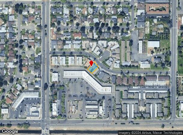  4840 E University Ave, Fresno, CA Parcel Map