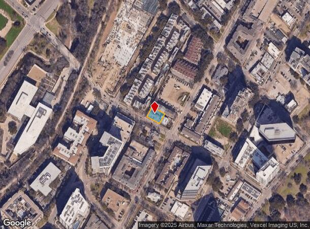  3112 Bowen St, Dallas, TX Parcel Map