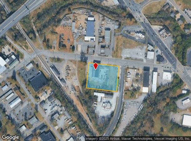  625 W Main St, Murfreesboro, TN Parcel Map