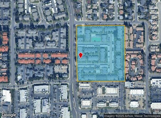  7170 N Maple Ave, Fresno, CA Parcel Map