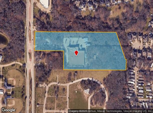 296 N Freeport Pkwy, Coppell, TX Parcel Map