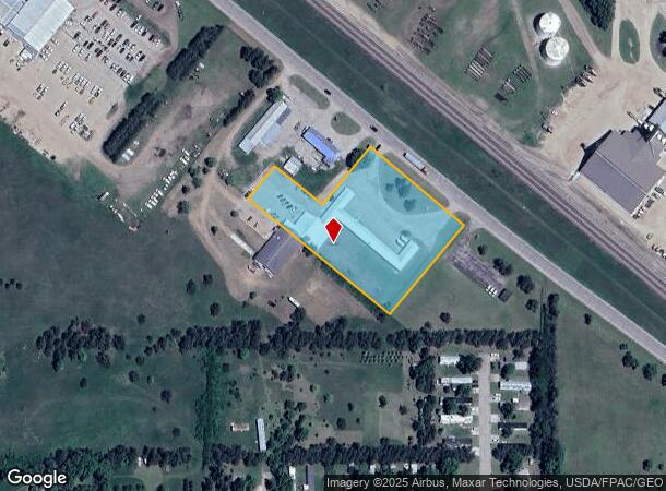 1117 W Main St, Perham, MN Parcel Map