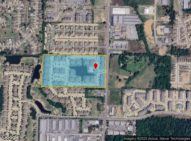 8305 Counts Massie Rd, Maumelle, AR Parcel Map