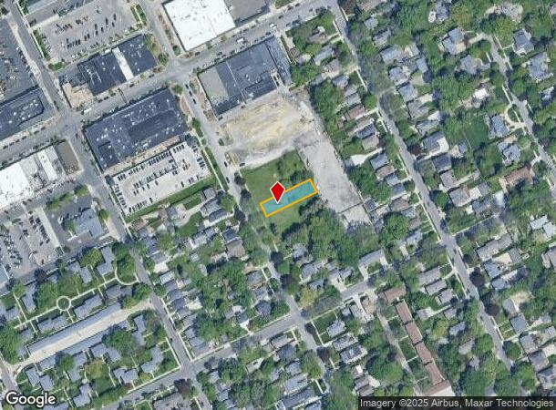  648 Saint Clair St, Grosse Pointe, MI Parcel Map