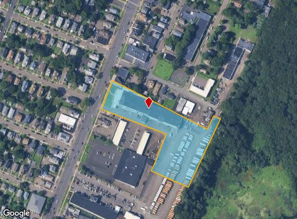  1409 Dixwell Ave, Hamden, CT Parcel Map