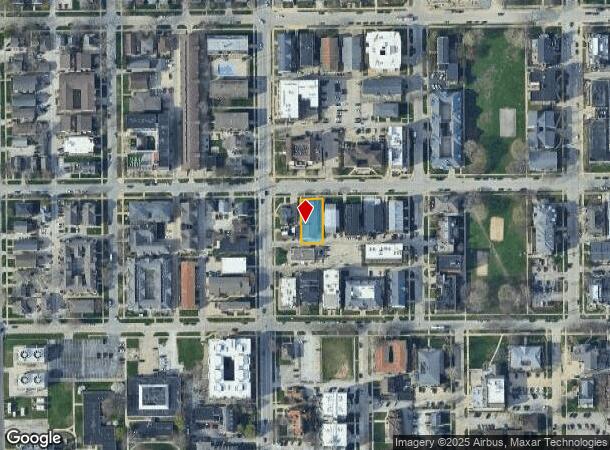 103 E Chalmers St, Champaign, IL Parcel Map