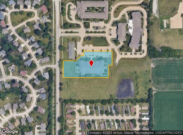 15 Silvercrest Pl, Iowa City, IA Parcel Map