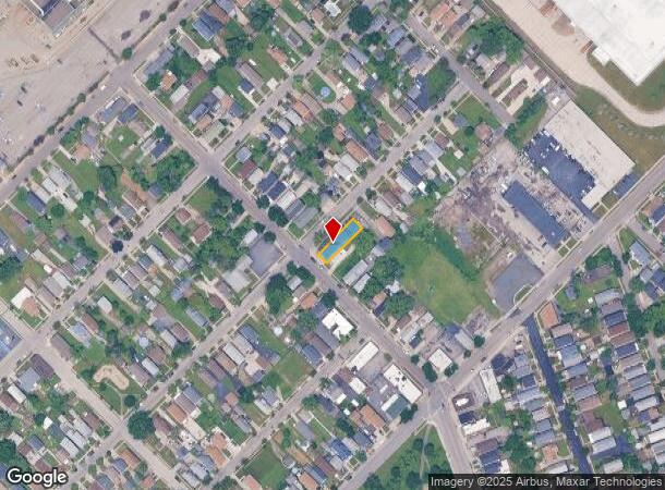 1187 Tonawanda St, Buffalo, NY Parcel Map