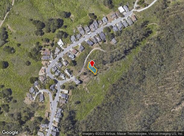  Dolphine Ave, El Granada, CA Parcel Map