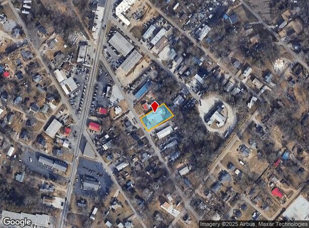  2B Hall St, Gainesville, GA Parcel Map