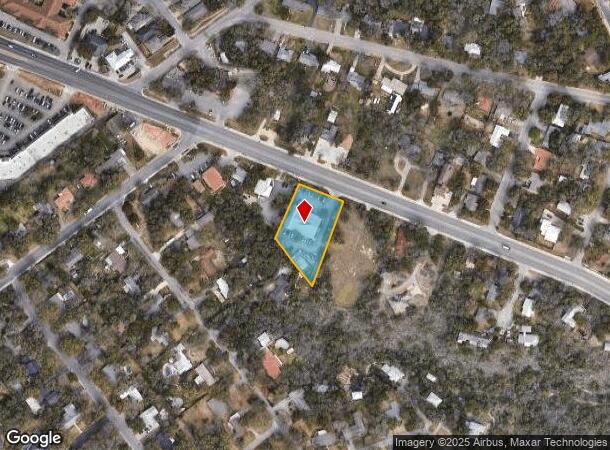  1423 N Walnut Ave, New Braunfels, TX Parcel Map