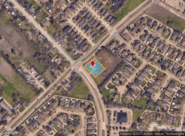 1306 Rowlett Rd, Garland, TX Parcel Map