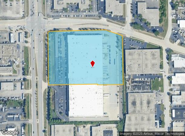 1001 Busse Rd, Elk Grove Village, IL Parcel Map