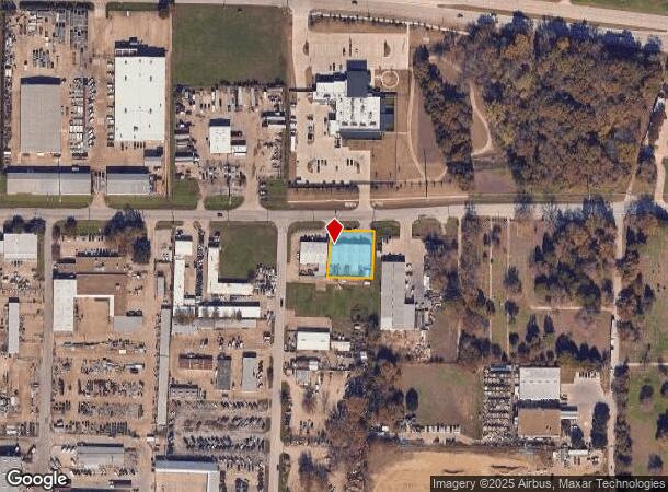  1802 Commerce St, Garland, TX Parcel Map