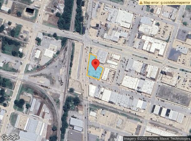  1 E Choctaw Ave, Mcalester, OK Parcel Map