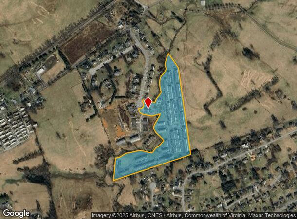 1175 Willow Run Dr, Abingdon, VA Parcel Map