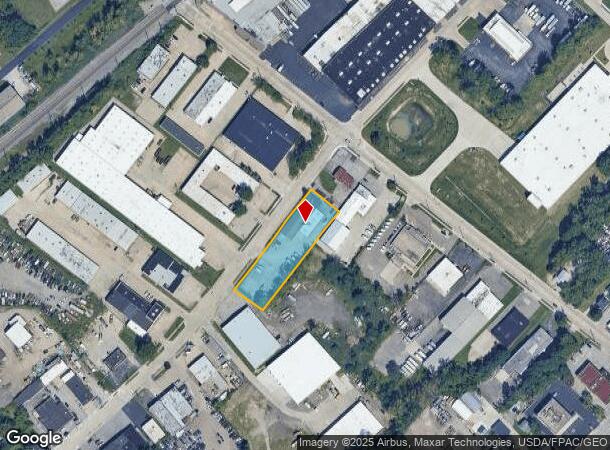  1366 Lloyd Road Wickliffe Rd, Wickliffe, OH Parcel Map