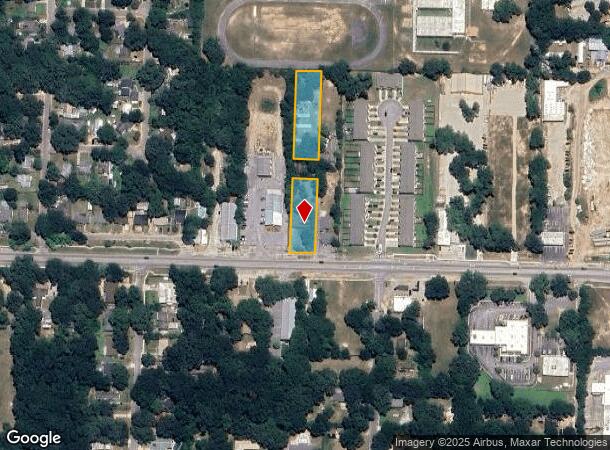  4608 Saufley Field Rd, Pensacola, FL Parcel Map