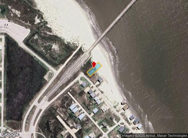  Gulf Beach Dr, Freeport, TX Parcel Map
