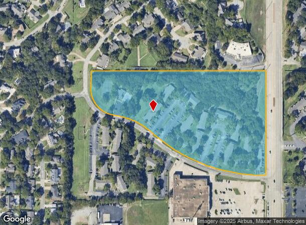  4605 E 80Th St, Tulsa, OK Parcel Map