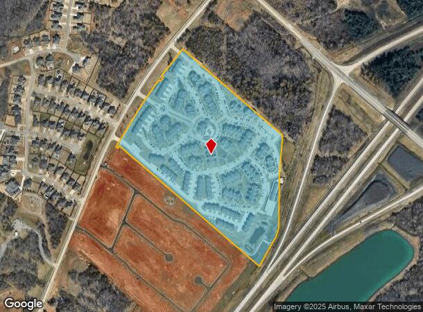 9505 Chad Colley Blvd, Fort Smith, AR Parcel Map