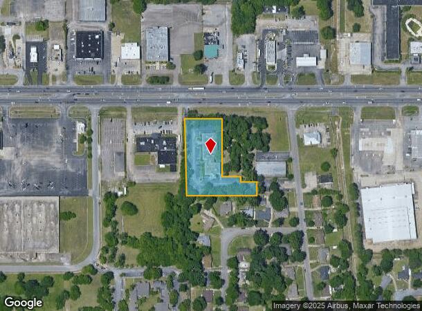  2600 E South Blvd, Montgomery, AL Parcel Map