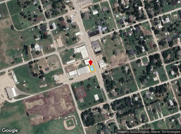 101 N Garitty St, Frost, TX Parcel Map