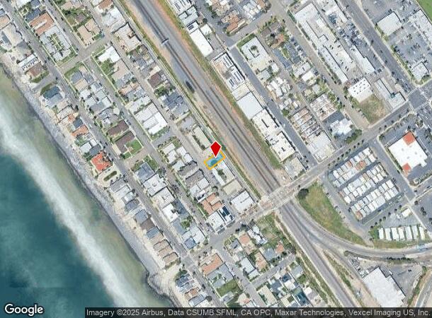  1114 S Myers St, Oceanside, CA Parcel Map