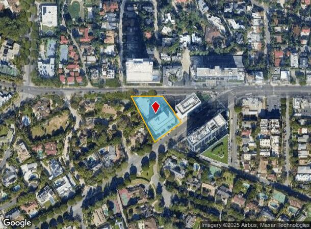  9255 W Sunset Blvd, West Hollywood, CA Parcel Map