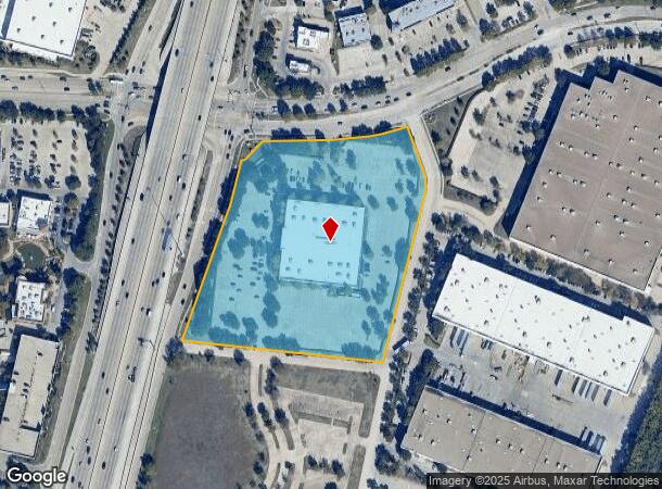 805 Central Expy S, Allen, TX Parcel Map