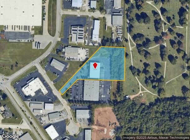  2103 E Rockhurst St, Springfield, MO Parcel Map