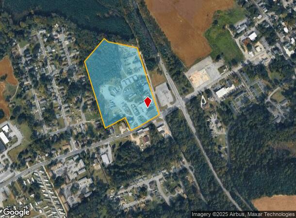  600 W Main St, Smithfield, VA Parcel Map