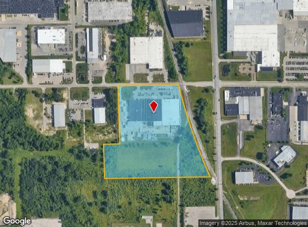  636 E 40Th St, Holland, MI Parcel Map