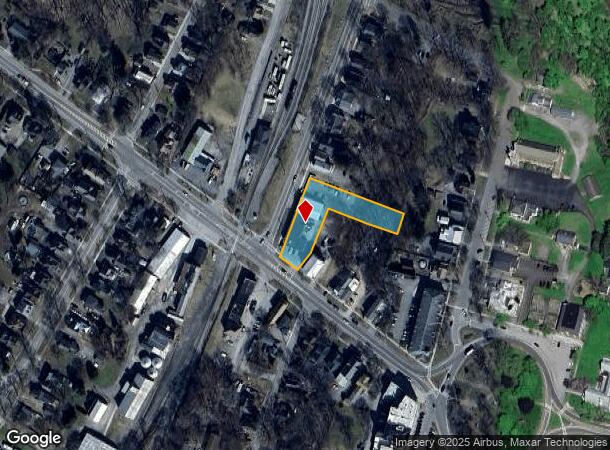  90 W Main St, Avon, NY Parcel Map
