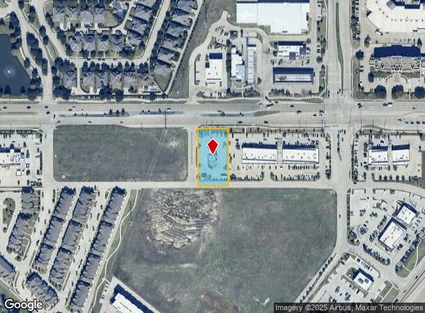  853 W Stacy Rd, Allen, TX Parcel Map