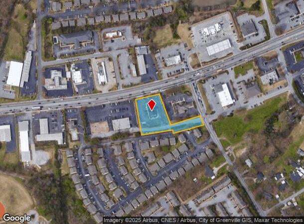 403 W Butler Rd, Mauldin, SC Parcel Map