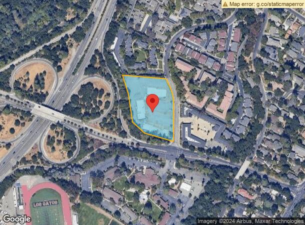  401 Alberto Way, Los Gatos, CA Parcel Map